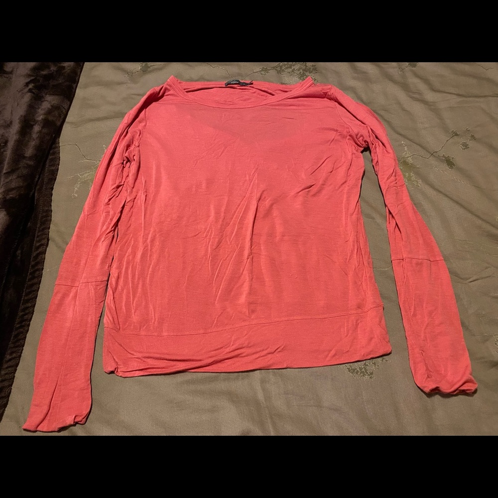 Prana Long Sleeve Open Back Yoga Top